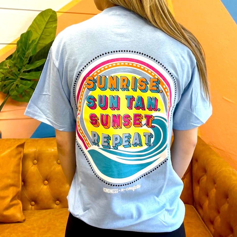 Jadelynn Brooke, Sunrise Suntan Sunset Repeat Shirt
